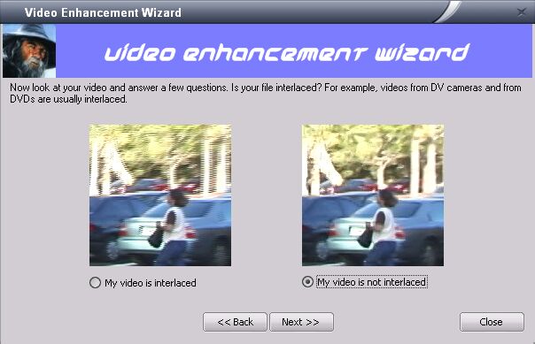 VE: use Wizard to diagnose your video for distortions