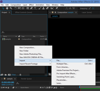 import adobe after effects into adobe premiere with layers